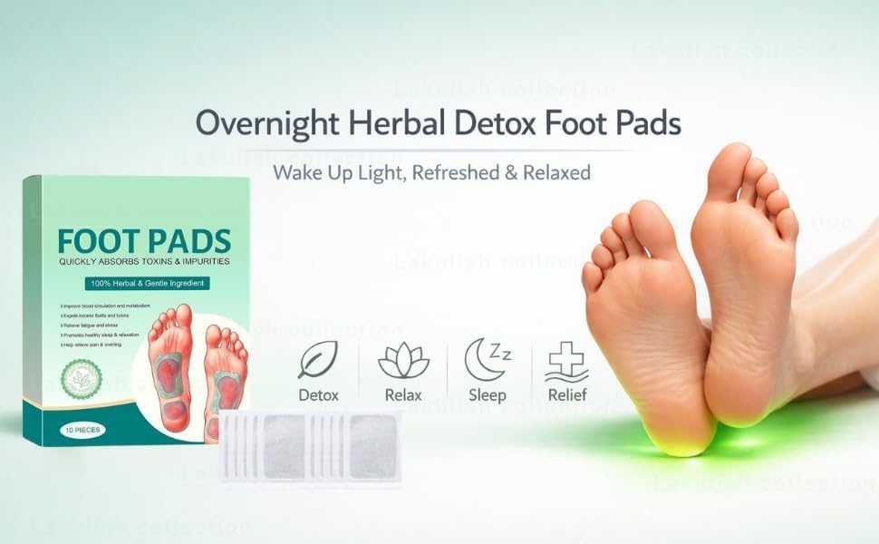 Detox Foot Pads (Pack of 2) (20 PATCHES)