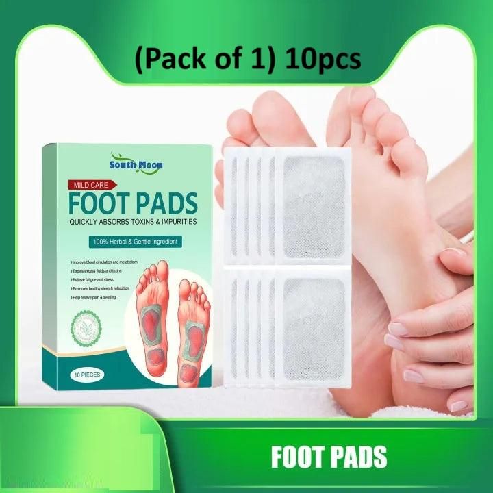 ⭐ Herbal Detox Foot Pads – Overnight Relaxing Foot Patch for Tired Feet (10 Patches)
