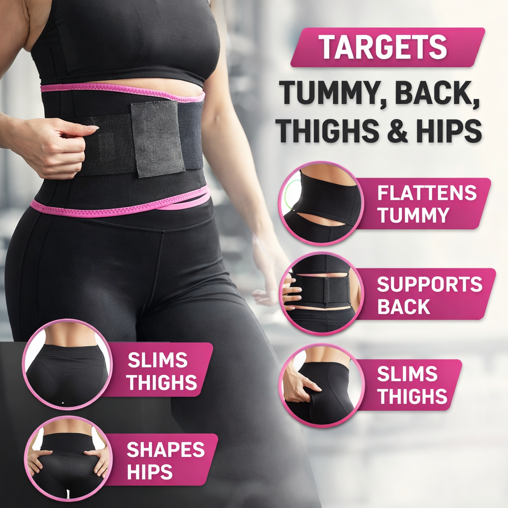 🔥Adjustable Waist Trimmer Belt