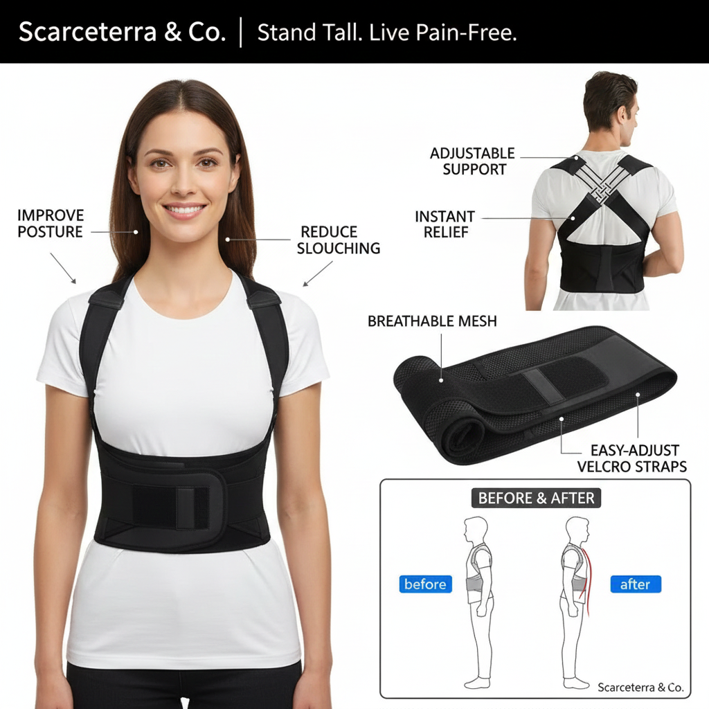 Posture Corrector Belt Unisex